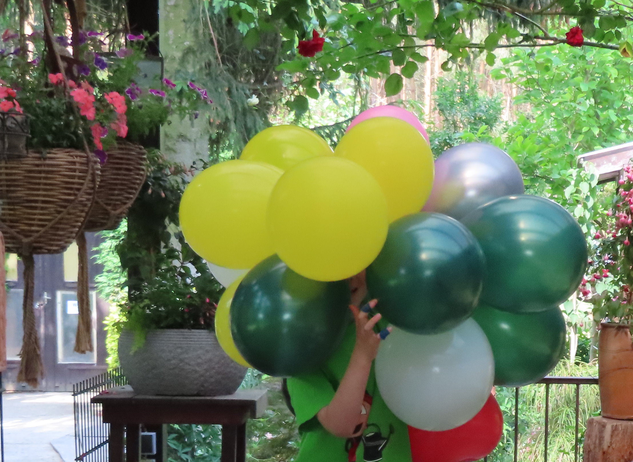Tag der offenen Gärten - Luftballons