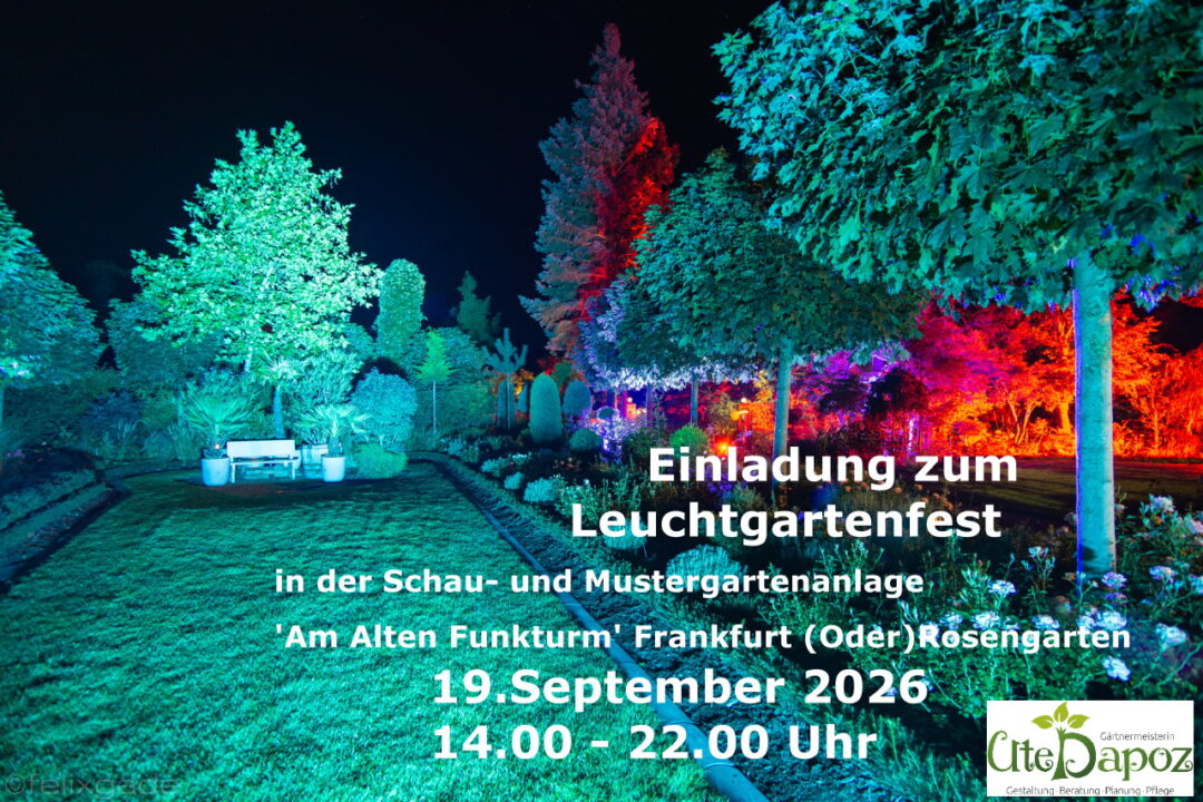 Einladung Leuchtgarten 2026 Einladung Leuchtgarten 2026